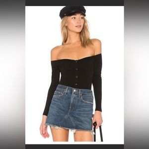 Privacy Please Off Shoulder Bodysuit